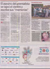 Aviso en Diario Clarín