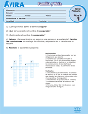Fichas para alumnos de primaria