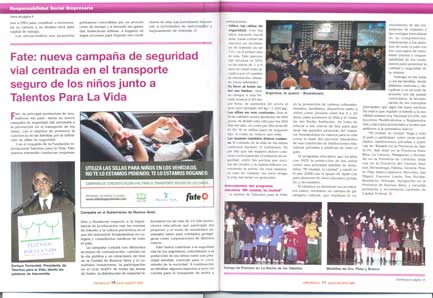 Nota en Revista Dirigencia
