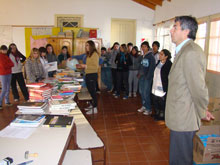 Biblioteca Patria Nº 20 en el Partido de Punta Indio a la Escuela Nº 3