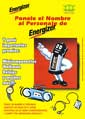 Ponele el Nombre al Personaje de Energizer